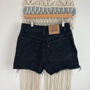 Levi’s Cut Off Jean Shorts